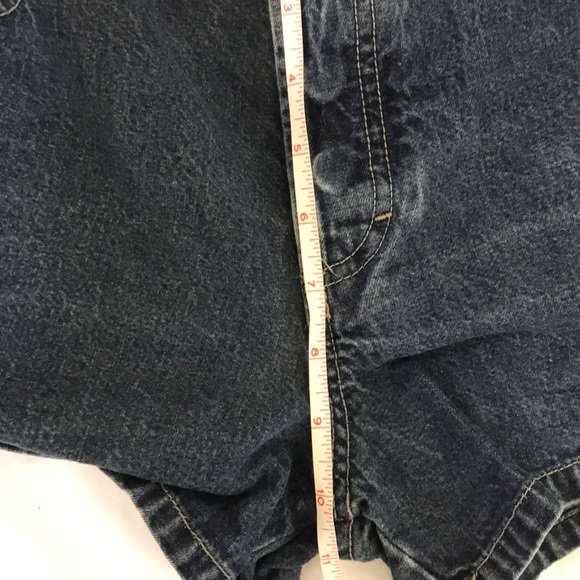 🌊 Union Bay Dark Wash Denim Shorts Size 11 - Picture 8 of 10